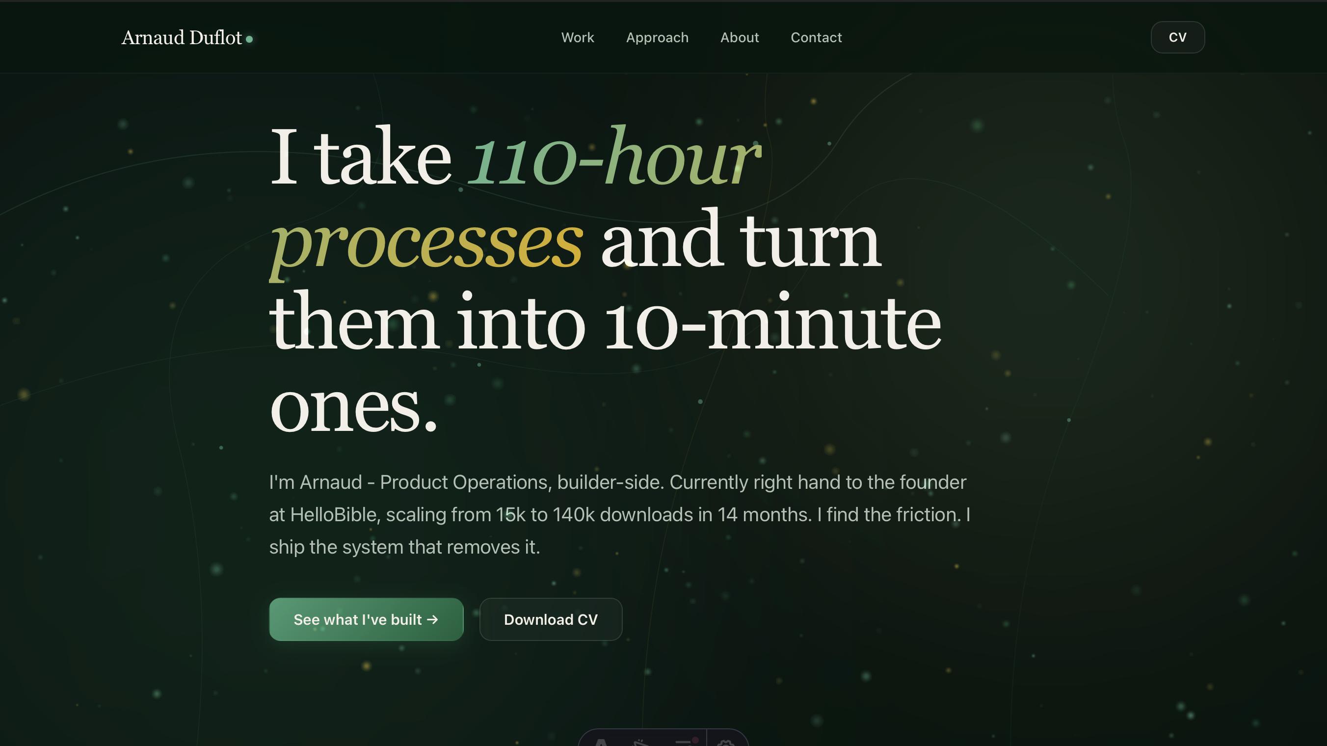 I Shipped This Site Without Writing Code